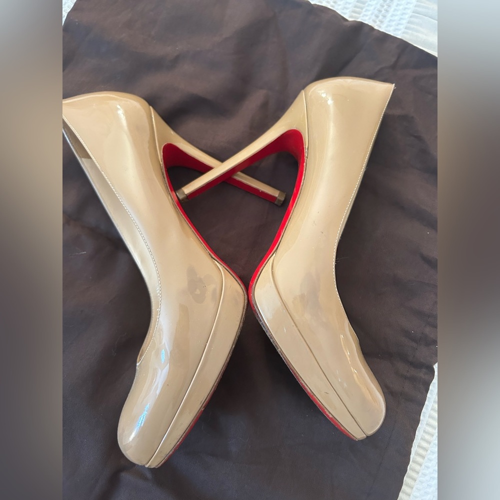 Elegant Beige High Heels